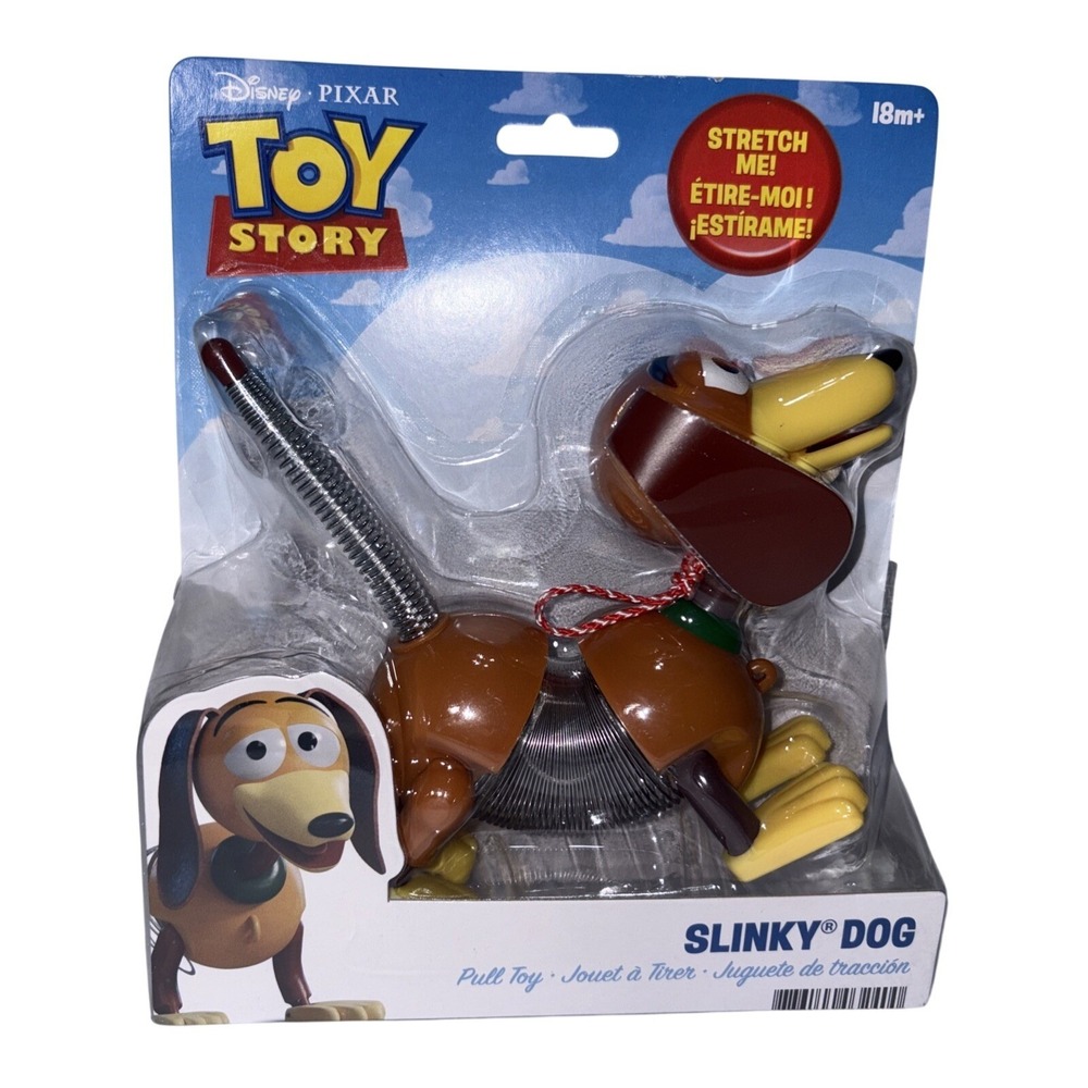 Toy Story Slinky Dog Stretch Pull Toy 18m+ Disney Pixar 2026 Just Play NIB